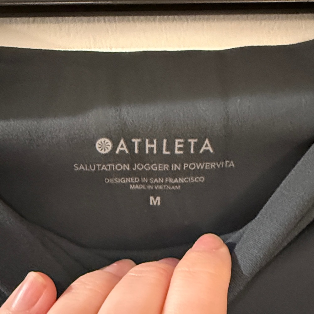 Athleta Charcoal Joggers - Picture 2 of 6